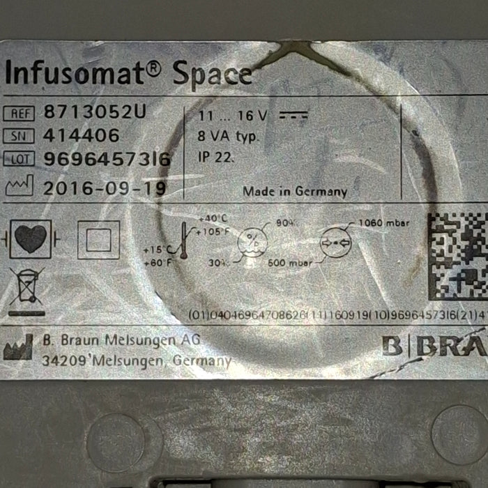 B. Braun Infusomat Space Infusion Pump