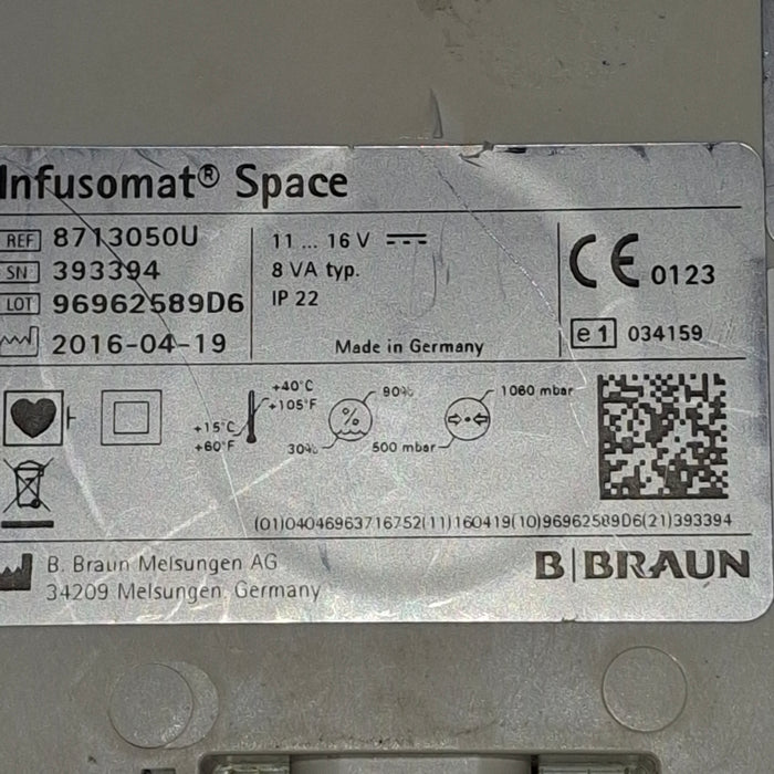 B. Braun Infusomat Space Infusion Pump