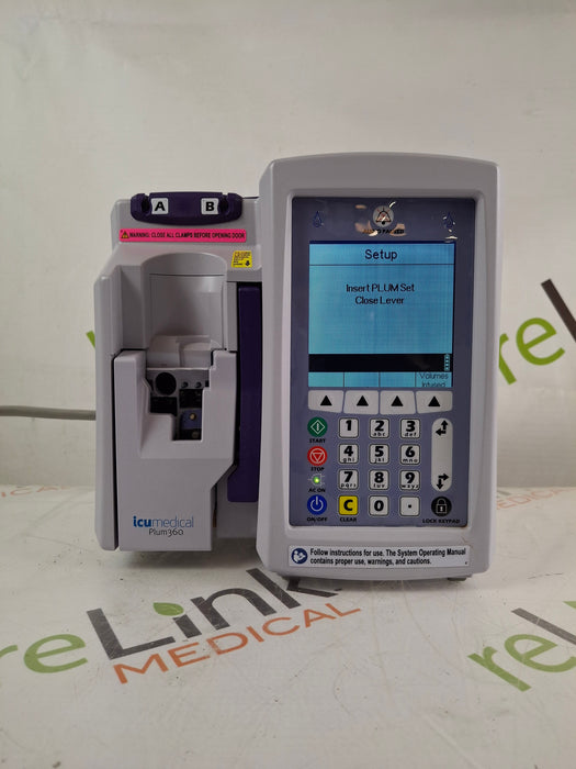 Hospira / ICU Medical Plum 360 Infusion Pump