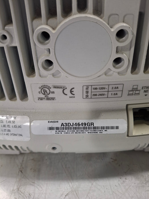 GE Healthcare Dash 4000 - Masimo SpO2 Patient Monitor