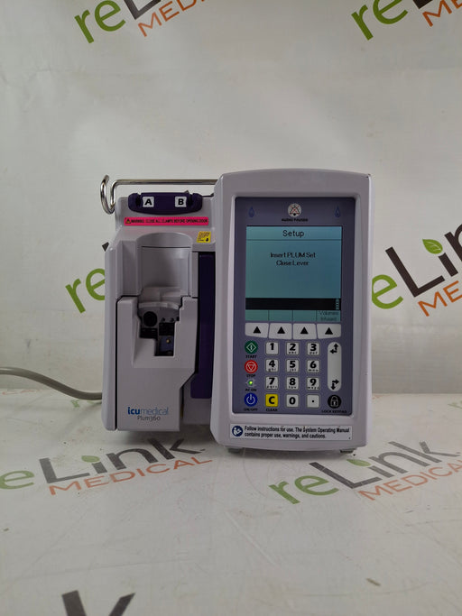 Hospira Hospira / ICU Medical Plum 360 Infusion Pump Infusion Pump reLink Online