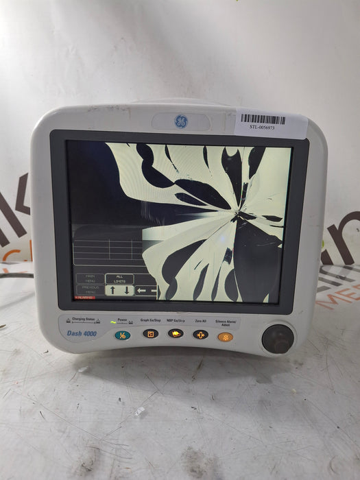 GE Healthcare Dash 4000 - Masimo SpO2 Patient Monitor