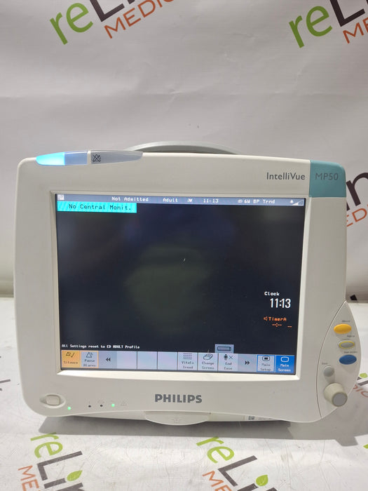 Philips IntelliVue MP50 Patient Monitor