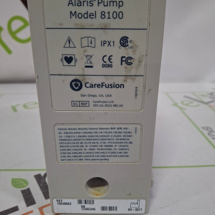 CareFusion Alaris 8100 LVP Infusion Pump Module