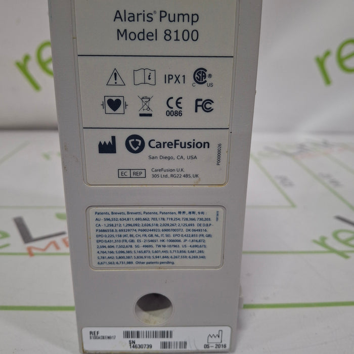 CareFusion Alaris 8100 LVP Infusion Pump Module