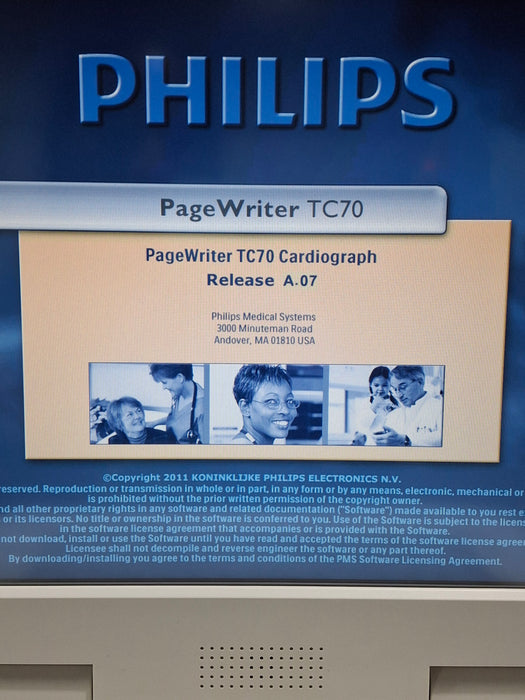 Philips Pagewriter TC70 Cardiograph with PIM