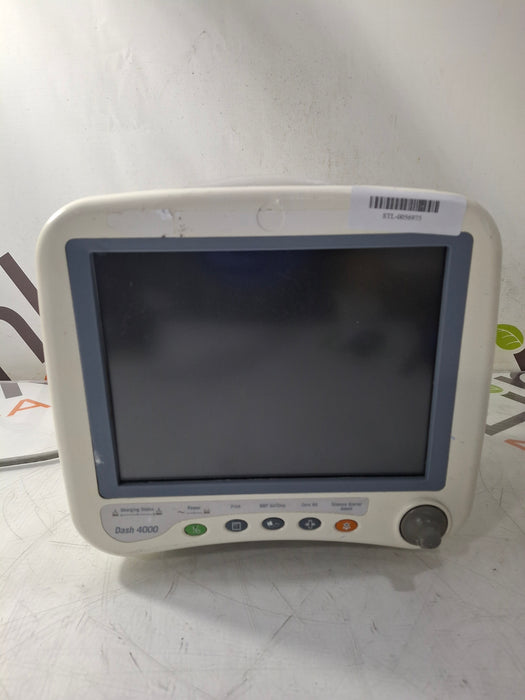 GE Healthcare Dash 4000 - Masimo SpO2 Patient Monitor