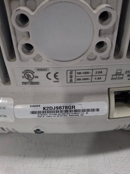 GE Healthcare Dash 4000 - Masimo SpO2 Patient Monitor