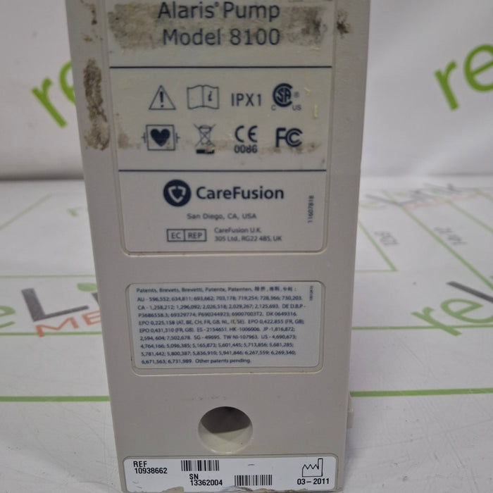 CareFusion Alaris 8100 LVP Infusion Pump Module