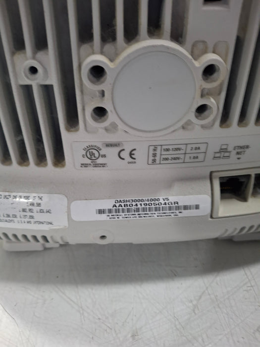GE Healthcare Dash 4000 - Masimo SpO2 Patient Monitor