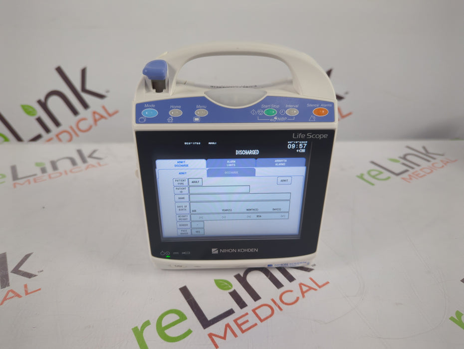 Nihon Kohden BSM-1733 Life Scope PT Transport Patient Monitor
