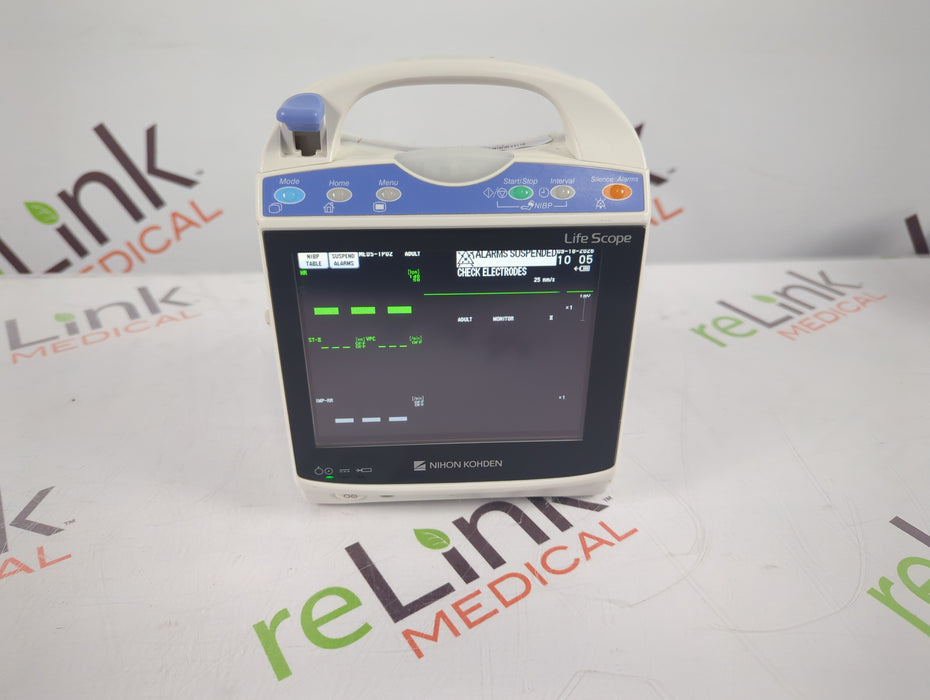 Nihon Kohden BSM-1733 Life Scope PT Transport Patient Monitor