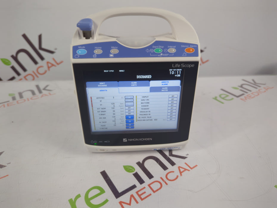 Nihon Kohden BSM-1733 Life Scope PT Transport Patient Monitor