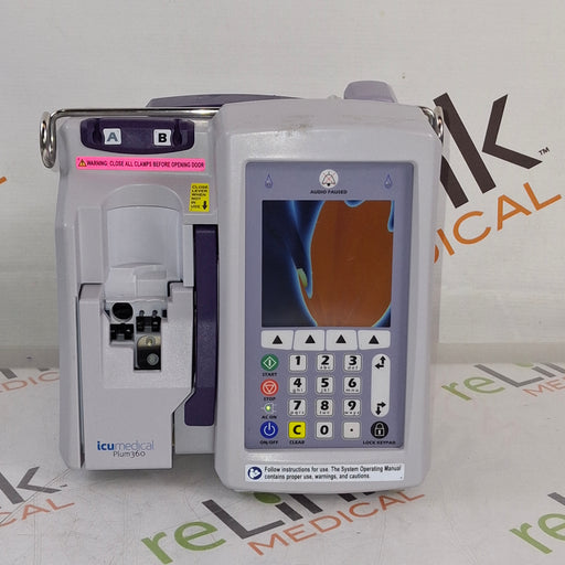 Hospira Hospira / ICU Medical Plum 360 Infusion Pump Infusion Pump reLink Online