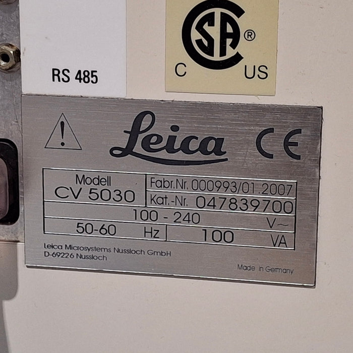Leica CV5030 Fully Automated Glass Coverslipper Histology