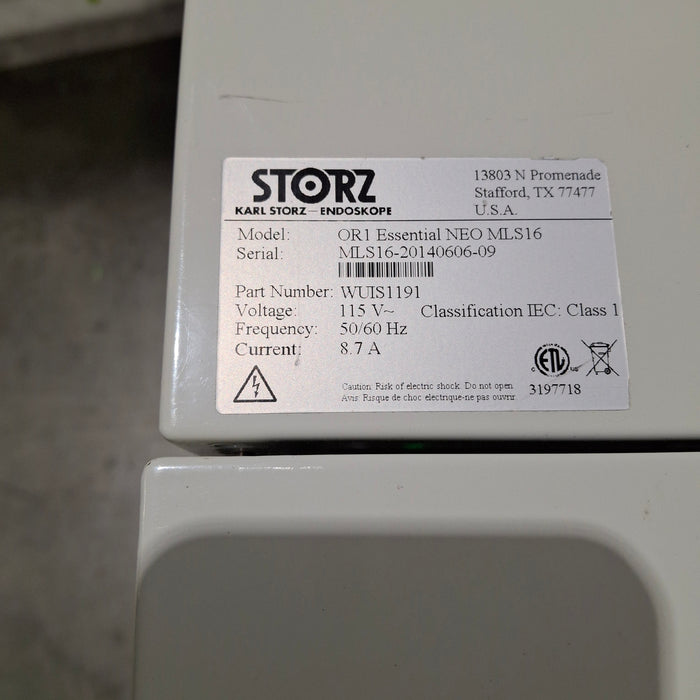 Karl Storz OR1 Essential NEO LLS System
