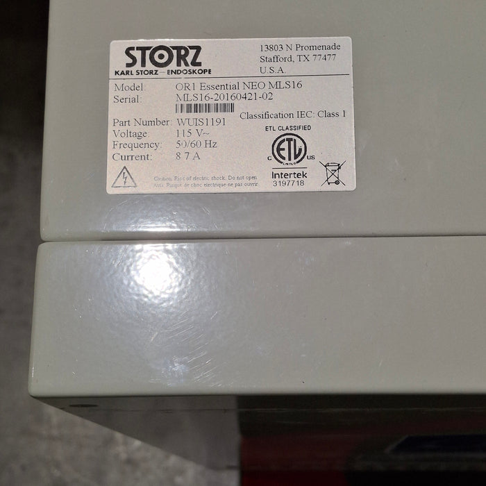 Karl Storz OR1 Essential NEO LLS System