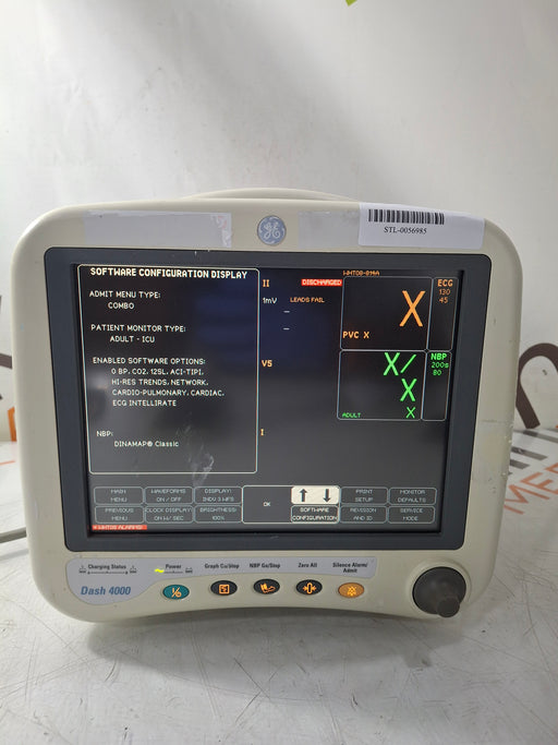 GE Healthcare GE Healthcare Dash 4000 - Masimo SpO2 Patient Monitor Patient Monitors reLink Online