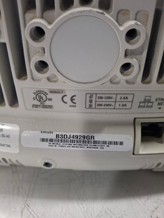 GE Healthcare Dash 4000 - Masimo SpO2 Patient Monitor