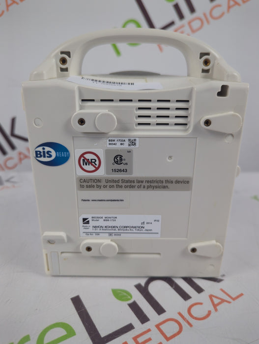 Nihon Kohden BSM-1733 Life Scope PT Transport Patient Monitor