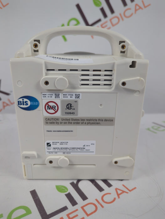 Nihon Kohden BSM-1733 Life Scope PT Transport Patient Monitor