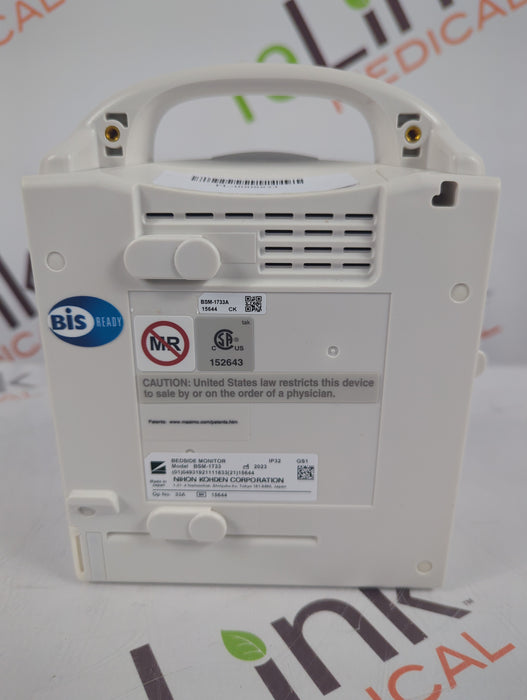 Nihon Kohden BSM-1733 Life Scope PT Transport Patient Monitor