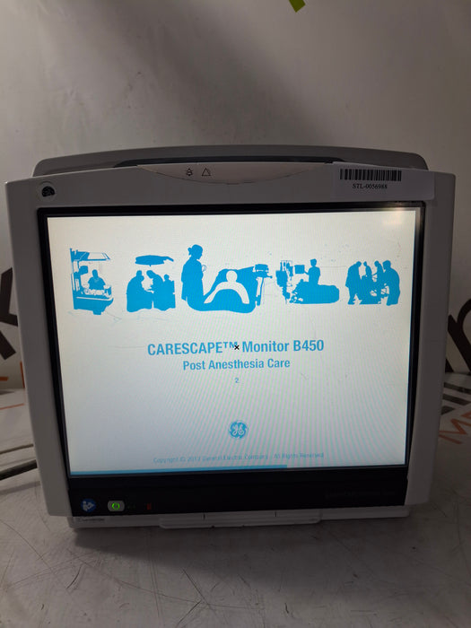 GE Healthcare Carescape B450 Post Anesthesia Care Patient Monitor