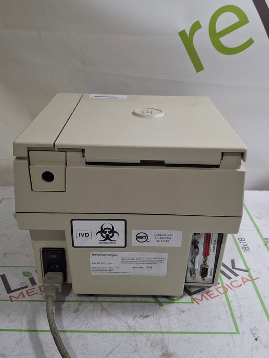 Hema Technology Inc ESR Stat Plus Blood Analzyer