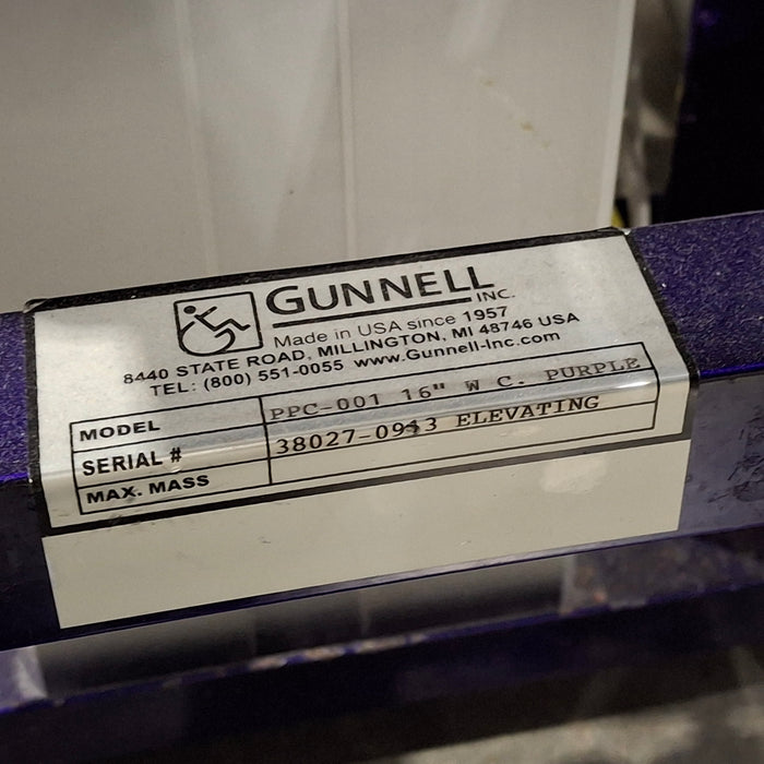 Gunnell Inc. PPC-001 16" Tilt-in-Space Wheelchair