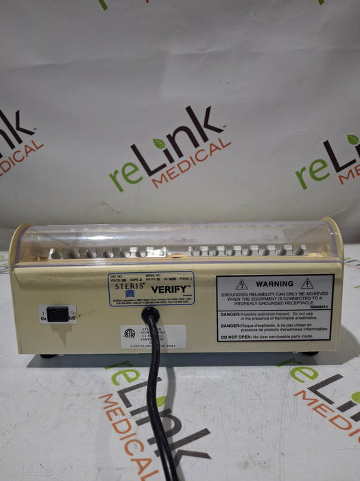 Steris Verify Incubator