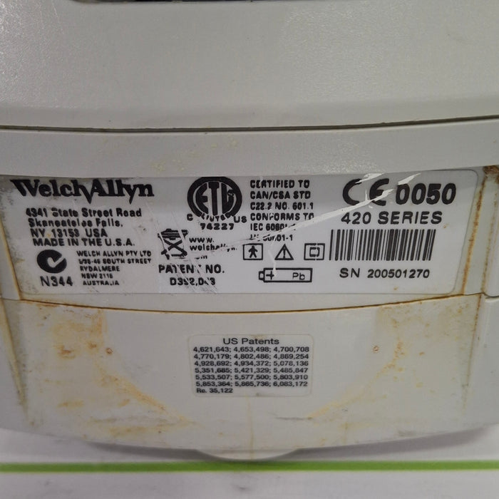 Welch Allyn Spot 420 - NIBP, Temp Vital Signs Monitor