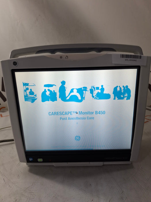 GE Healthcare Carescape B450 Post Anesthesia Care Patient Monitor