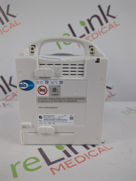 Nihon Kohden BSM-1733 Life Scope PT Transport Patient Monitor