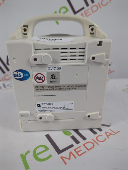 Nihon Kohden BSM-1733 Life Scope PT Transport Patient Monitor