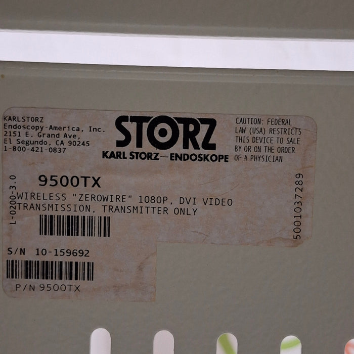 Karl Storz 9601HD Video Tower Cart