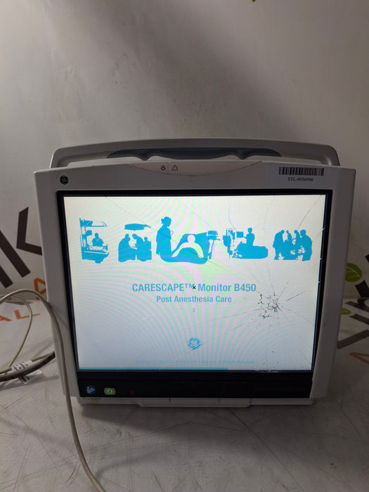 GE Healthcare Carescape B450 Post Anesthesia Care Patient Monitor