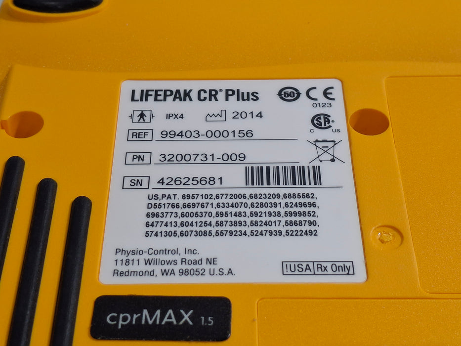 Medtronic LifePak CR Plus Defibrillator
