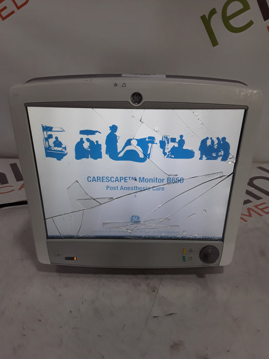 GE Healthcare Carescape B650 Post Anesthesia Care Patient Monitor
