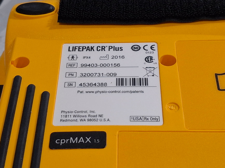 Medtronic LifePak CR Plus Defibrillator
