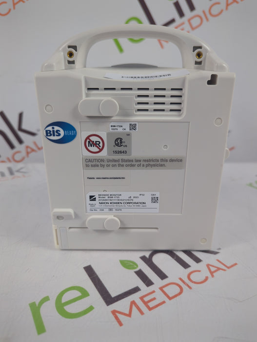 Nihon Kohden BSM-1733 Life Scope PT Transport Patient Monitor