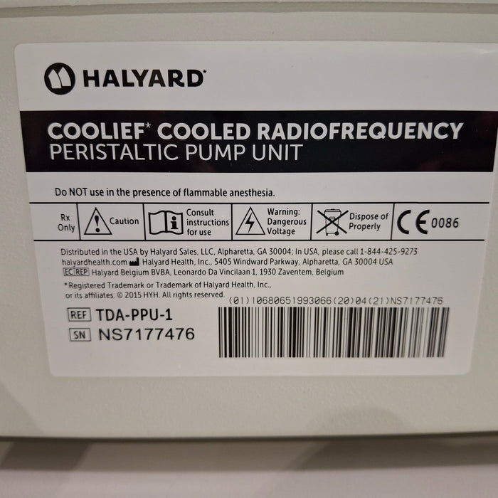 Halyard Health, Inc. PMG-Advanced w/Pump Pain Management Generator
