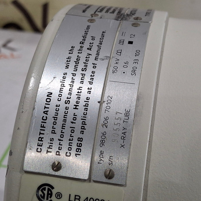 Philips 9806-206-70102 X-Ray Tube