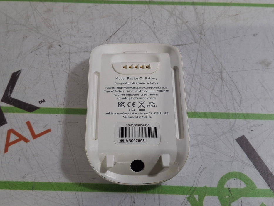 Masimo Radius 7 Battery