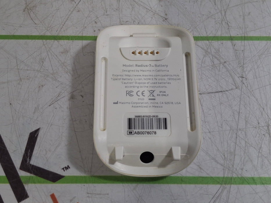 Masimo Radius 7 Battery