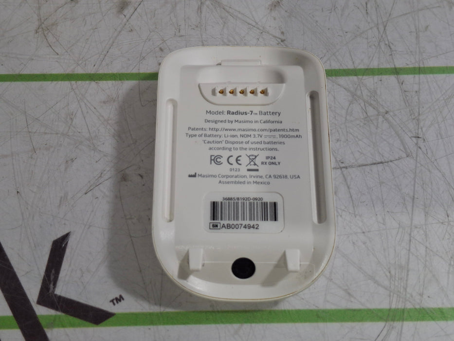 Masimo Radius 7 Battery