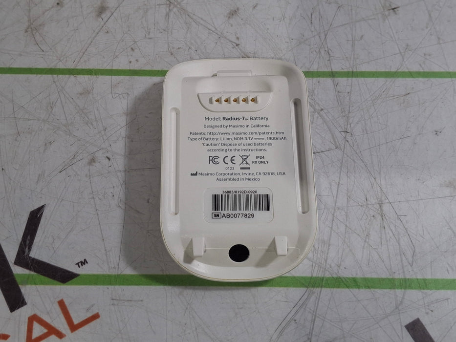 Masimo Radius 7 Battery