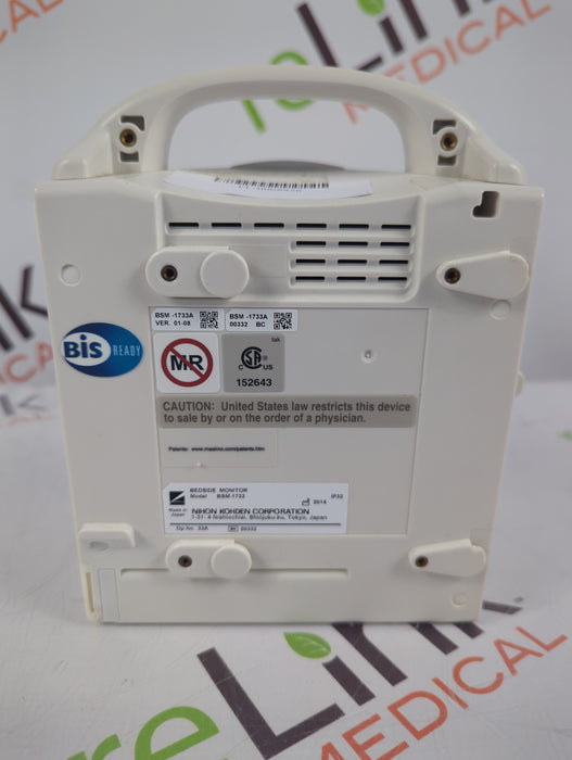 Nihon Kohden BSM-1733 Life Scope PT Transport Patient Monitor