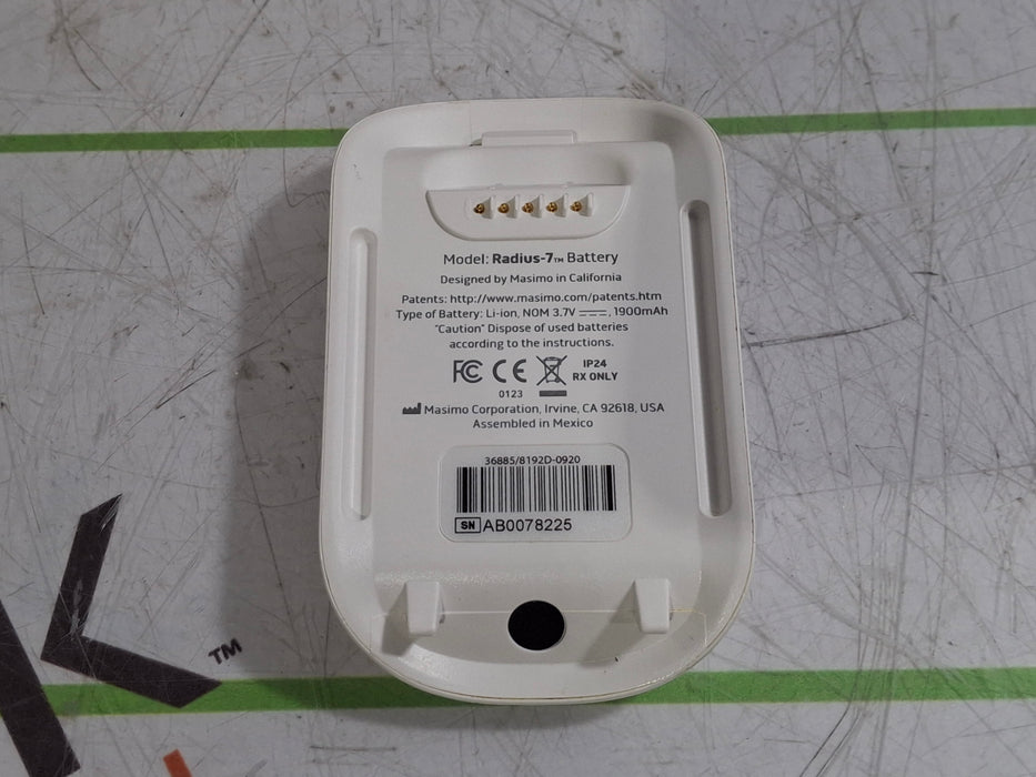 Masimo Radius 7 Battery