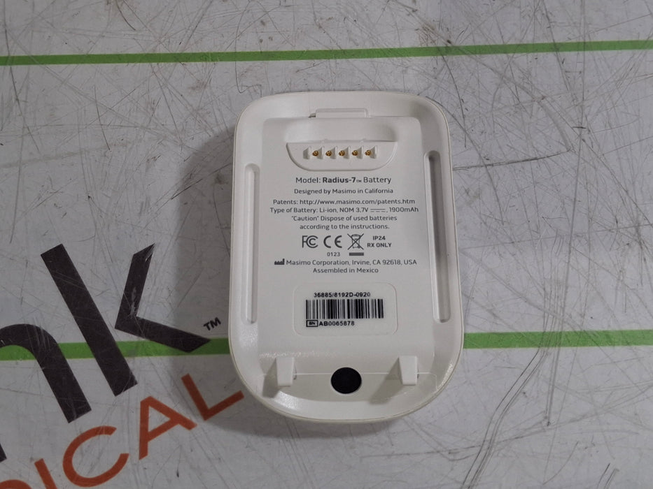 Masimo Radius 7 Battery