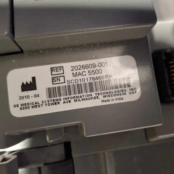 GE Healthcare GE Healthcare MAC 5500 ECG with CAM Module Cardiology reLink Online